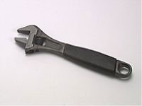 9073C Chrome Adjustable Wrench 12In