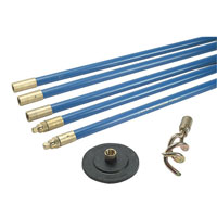 Bailey 1323 L/F 3/4In Drain Rod Set 2 Tools