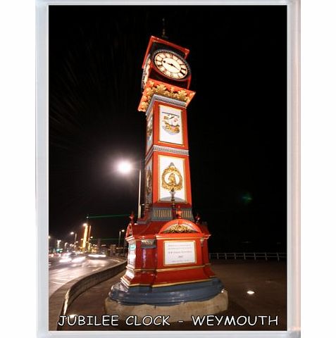 Baked Bean Store Jubilee Clock - Weymouth - Dorset- Novelty Jumbo Fridge Magnet Gift/Souvenir/Present