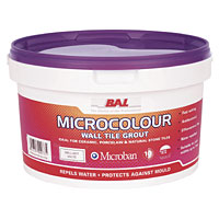 Microcolour Wall Grout White 2.5kg