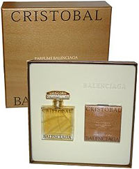 Balenciaga Cristobal Set-Eau de Toilette Spray 50ml and Perfumed Soap 100g