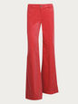 TROUSERS RED 42 FR BAL-T-195277
