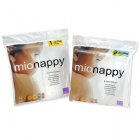 Bambino Mio Size 2 Prefold Nappies - Pack of 6