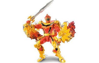 Bandai Power Rangers Mystic Force - 18cm Dragon Morphin Figure - Red
