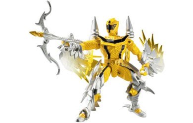 Bandai Power Rangers Mystic Force - 18cm Dragon Morphin Figure - Yellow