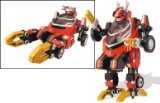 Bandai Power Rangers Operation Overdrive - Transtek Armour Machine & Figure - Red All-Terrain