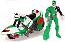 Bandai Power Rangers SPD - Green SPD Patrol Cycle