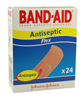 band-aid antiseptic waterproof plasters 24 strips