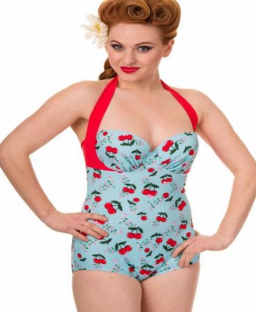 Banned Apparel Blindside Full Onepiece Swimsuit - Size: L