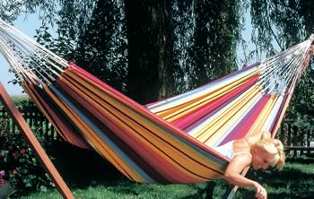 Barbados Double Hammock with Gala Stand