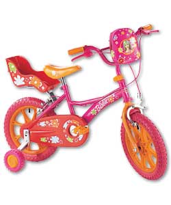 Barbie 14in Girls Cycle