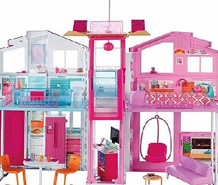 Barbie 3-Storey Townhouse Playset