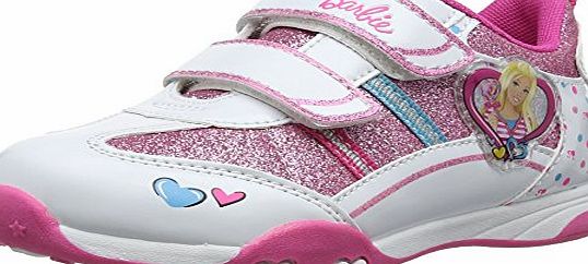 Barbie BA000421, Girls Multisport Outdoor Shoes, Multicolor (Wht/Dpn 045), 8 Child UK (25/26 EU)
