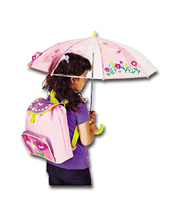 Barbie Backpack & Umbrella Set