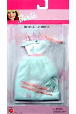 Barbie Bridal Fashions - Long Pink Dress
