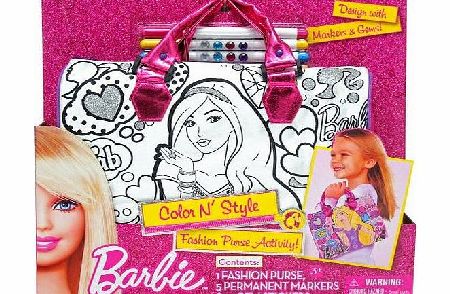 Barbie Color N Style Fashion Bag Activity