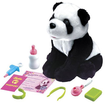 Barbie Endangered Species Soft Toy - Panda Bear