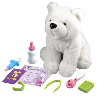 Barbie Endangered Species Soft Toy - Polar Bear