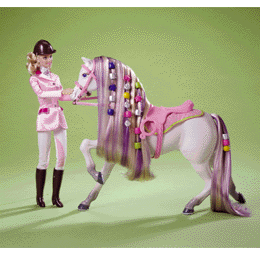 Equestrian Barbie