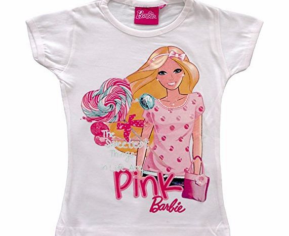 Barbie Girls Barbie Short Sleeve T shirt / Top / Tee