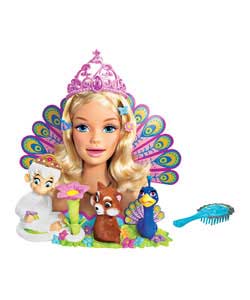 barbie Island Princess Sing and Style Rosella Head