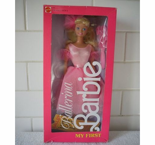 Barbie My First Barbie #1788 by Mattel 1986 Ballet Doll Collectable