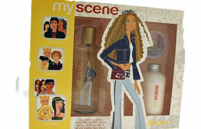 Barbie My Scene Madison Girls Cosmetic Gift Set