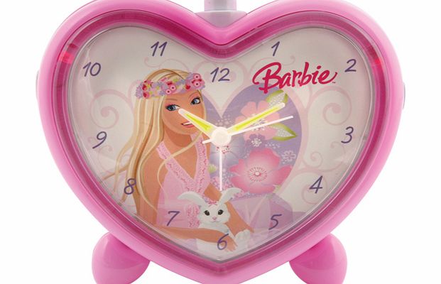 barbie clock radio
