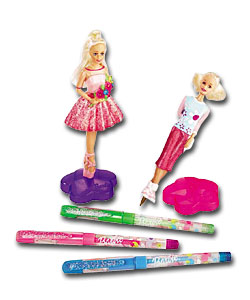 Barbie Pen Set