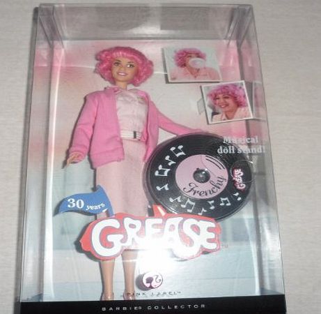 Barbie Pink Label Barbie Collector Grease Frenchy doll By Mattel in 2007 - The Stand Is faulty and does not play music