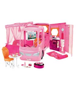 barbie Pink World Camper