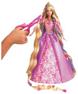 barbie with growing hair