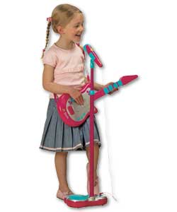 Barbie Rock Guitar and Microphone