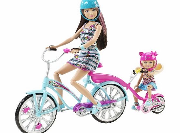 Barbie Sisters Skipper and Chelsea Bike for Two