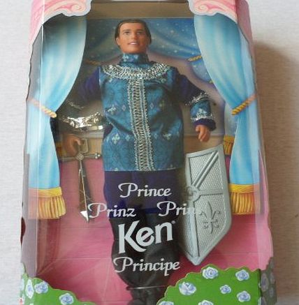Barbie Sleeping Beauty Prince Doll By Mattel in 1998 - The box is not in mint condition