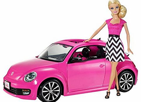 Barbie Volkswagen Beetle and Doll