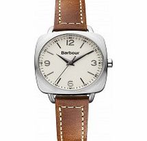 Barbour Ladies Chapton Brown Leather Strap Watch