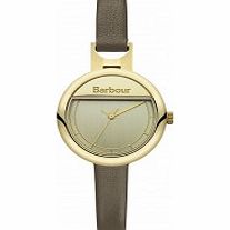 Barbour Ladies Harton Brown Leather Strap Watch