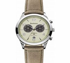 Barbour Mens Redley Brown Chronograph Watch