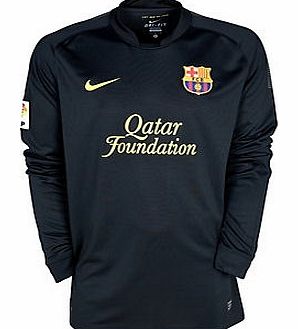 Nike 2011-12 Barcelona Away Long Sleeve Nike Football