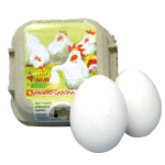 4 Organic Italian Eggs