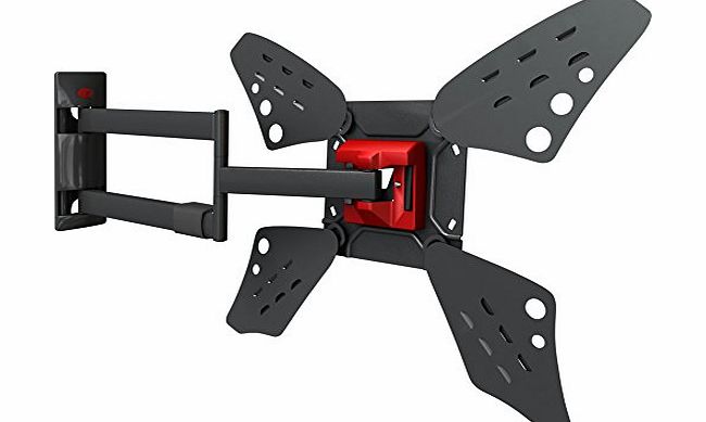Barkan 536030 E34L TV Wall Mount 165 cm (65 Inch) Display, 600 x 400mm, Can Take up to 40kg, VESA