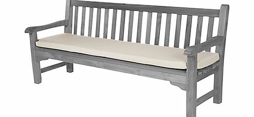 Barlow Tyrie 180cm Outdoor Bench Cushion, White