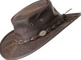 Barmah, 1296[^]168465 Squashy Roo Hat - Brown Crackle