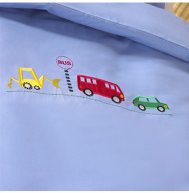 Bus Stop Junior Bed Duvet Cover & Pillowcase Set