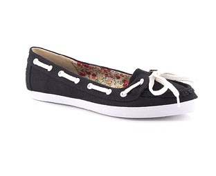 Barratts Canvas Boat Style Casual Shoe