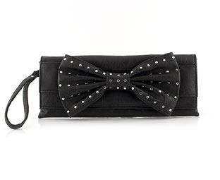 Barratts Clutch Bag With Stud Trim
