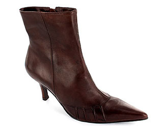 Barratts Elegant Leather Ankle Boot - Size 10