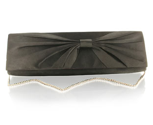 Barratts Fab Long Clutch Bag With Bow Detail