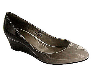 Barratts Fabulous Low Wedge Heel Court Shoe - Size 10